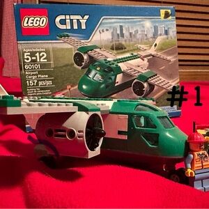 Legos City Airport Cargo Plane 60101